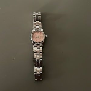 Bulova watch with crystals